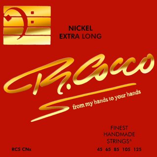 R.CoccoRC5CXN 45-125 Nickel Extra Long Scale 5弦ベース弦 リチャードココ【梅田店】