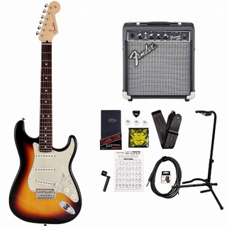 Fender Made in Japan Junior Collection Stratocaster Rosewood Fingerboard 3-Color Sunburst Frontman10Gアンプ