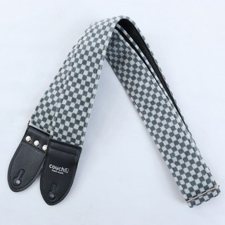 Couch Guitar Strap Couch The 80s American Checkers Gray