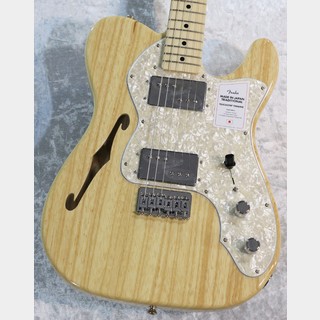 FenderMade in Japan Traditional 70s Telecaster Thinline Natural #JD24001083【軽量2.87kg】