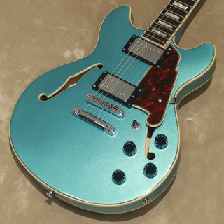 D'Angelico Premier Series Mini DC Ocean Turquoise