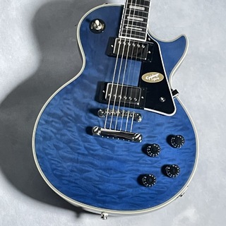 Epiphone Les Paul Custom Quilt Viper Blue【現物画像】3.98kg