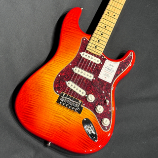 Fender2024 Collection Made In Japan HYBRID II STRATOCASTER SSO Sunset Orange Transparent