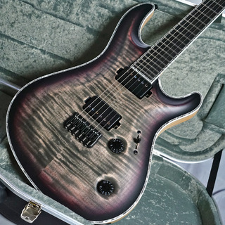 MAYONES Regius Core 6st Custom order /Trans Graphite Purple to Black Burst Matt