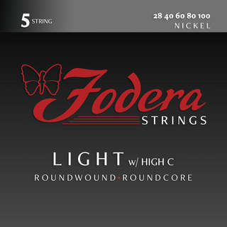 FoderaFodera Strings5String HI-C Nikel 28 40 60 80 100 MGセット