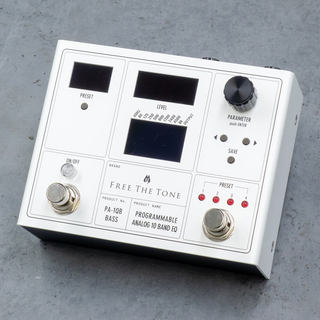 Free The Tone PA-1QB (Bass) [PROGRAMMABLE ANALOG 10 BAND EQ]