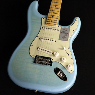 Fender 2024 Collection MIJ Hybrid II Stratocaster Maple Flame Celeste Blue [限定モデル] ≪S/N:JD24003964≫