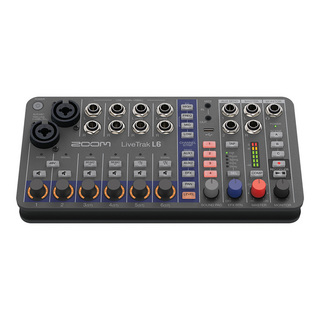 ZOOM LiveTrak L6 【32bitフロート対応、10入力/12トラック録音可能のデジタルミキサー&レコーダー】