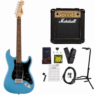 Squier by FenderSonic Stratocaster Laurel Fingerboard Black Pickguard California Blue スクワイヤー MarshallMG10アン