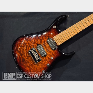 MUSIC MAN JP15 7 strings M Tiger Eye Quilt Top