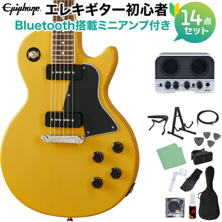 EpiphoneLes Paul Special TVY 初心者セット Bluetooth搭載ミニアンプ付