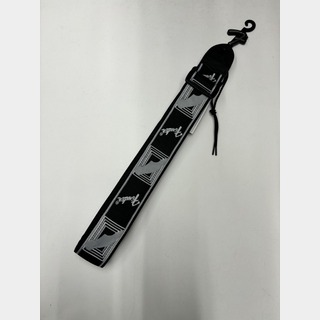 Fender 【即納可】2" Monogrammed Straps Black/Light Grey/Dark Grey【G-CLUB渋谷web】