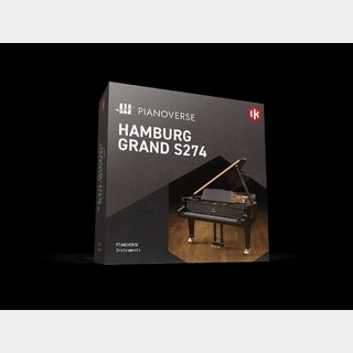 IK Multimedia Pianoverse Hamburg Grand S274【シリアルメール納品】【代引不可】【2024年12月3日までBF超特価セール】