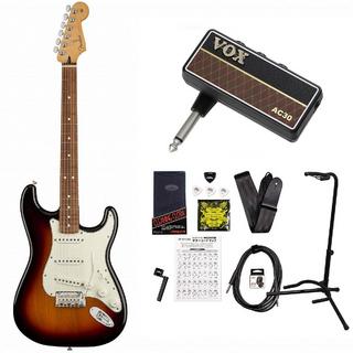 FenderPlayer Series Stratocaster 3 Color Sunburst Pau Ferro VOX Amplug2 AC30アンプ付属初心者セット！【WEBS