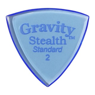 Gravity Guitar PicksStealth -Standard- GSSS2P 2.0mm Blue ギターピック