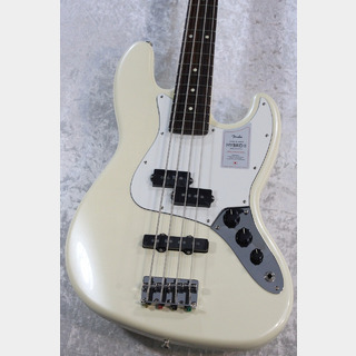Fender 2024Collection Made in Japan Hybrid II Jazz Bass PJ -Rosewood/Olympic Pearl- #JD24001482【4.09kg】