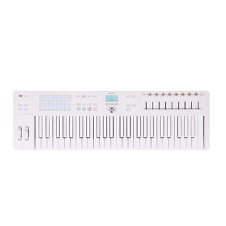 Arturia KeyLab Essential 49 MK3 (Alpine White) 49鍵盤 限定カラー MIDIキーボード コントローラー USB【大人気】