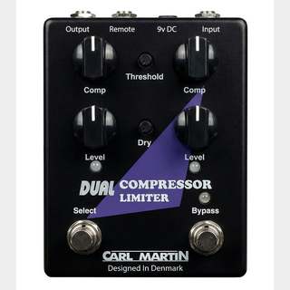 Carl Martinより、高品質な2chコンプレッサー・ペダル“Dual Compressor