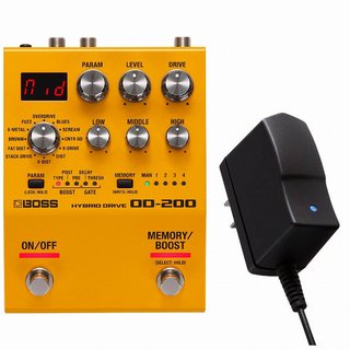 BOSS OD-200 Hybrid Drive［純正ACアダプター同時購入セット］オーバードライブ OD200【WEBSHOP】