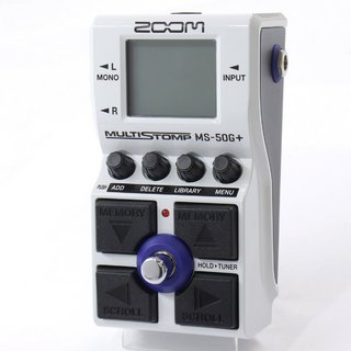 ZOOM MS-50G 2024年2月新品購入の美品 ZOOM MS-50G+ MultiStomp｜機能もサウンドもよりパワフルに進化