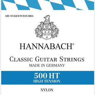 HANNABACH 500HT 青 HT ハイテンション クラシックギター弦【池袋店】