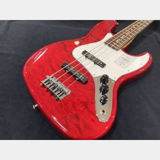 Fender 2024 Collection Made In Japan  HybridⅡ Jazz Bass Quilt Red Beryl / Rosewood