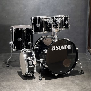 Sonor 【USED】 SELECT FORCE 5pc Drum Kit [20BD，14FT，12&10TT，14SD] -Piano Black-