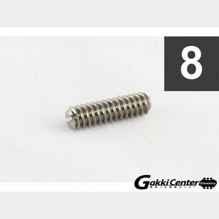 ALLPARTS Pack of 8 Tele and Bass Bridge Height Screws/7538