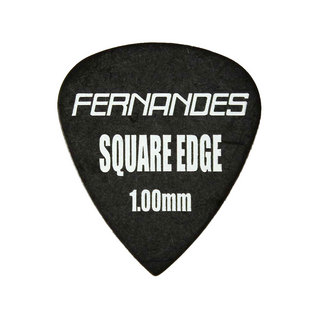 FERNANDESP-100SQA 1.0mm BLK SQUARE EDGE ×30枚 ギターピック