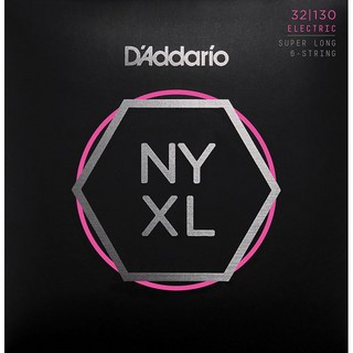 D'AddarioNYXL Series 6-String Super Long Scale Electric Bass Strings [NYXL32130SL]