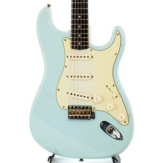 Fender Custom Shop 2022 Fall Event Limited Edition 1959 Stratocaster Journeyman Relic Super Faded/Aged Daphne Blue ...