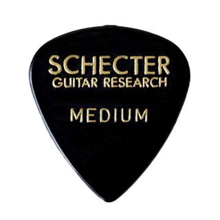 SCHECTERSPT-MN10 BK ティアドロップ型 MEDIUM ナイロン ギターピック×50枚