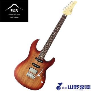 FUJIGEN(FGN) エレキギター J-Standard ODYSSEY JOS2-DU-EW2-R/KNB/01 / コアナチュラルバースト