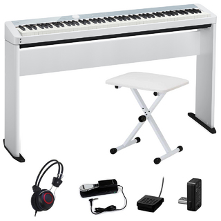 Casio［台数限定生産］ 電子ピアノ PX-S1100 CB Calm Blue 純正スタンドセット カームブルー