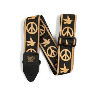 ERNIE BALL Peace Love Dove Jacquard Strap ジャカードストラップP04613