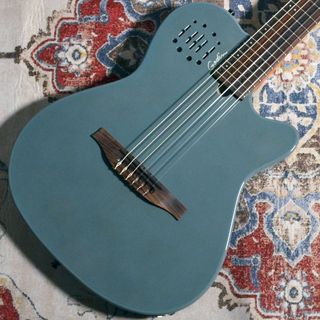 Godin Multiac Mundial Arctik Blue エレガットギター【現物写真】