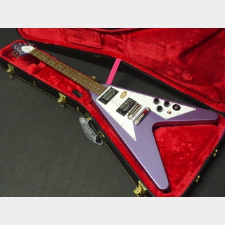 EpiphoneKirk Hammett 1979 Flying V Purple Metallic