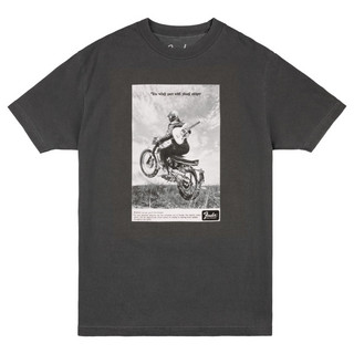 Fenderフェンダー Vintage Ad Biker Tee Graphite XXLサイズ Tシャツ 半袖