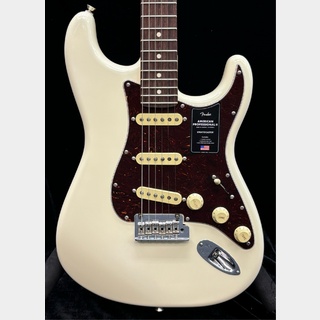 Fender American Professional II Stratocaster -Olympic White/Rose-【US240000133】【3.57kg】