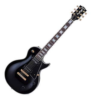 BurnyRLC-80S BLK ブラック エレキギター レスポールカスタムタイプ