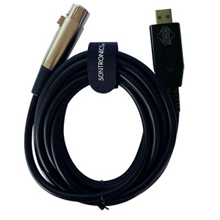 SONTRONICSXLR-USB CABLE A/D変換ケーブル【WEBSHOP】