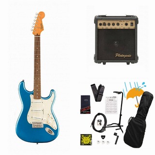 Squier by FenderClassic Vibe 60s Stratocaster Laurel FB Lake Placid Blue エレキギター PG-10アンプ付属エレキギター初