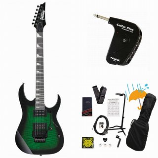 IbanezGio GRG320FA-TEB (Transparent Emerald Burst) [限定モデル] GP-1アンプ付属エレキギター初心者セットR【W