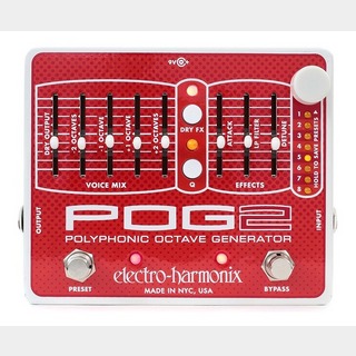Electro-Harmonix POG 2 Polyphonic Octave Generator ポリフォニック オクターブ ジェネレーター【池袋店】