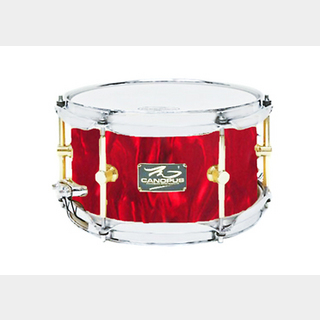 canopus The Maple 6x10 Snare Drum Red Satin