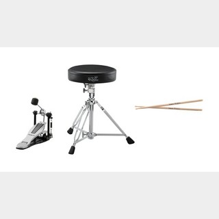 Roland DAP-3X【ドラムスローン、キックペダル、スティックの点セット】