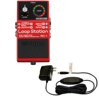 BOSS RC-1 Loop Station + 電源アダプタ(PSA-100S2)プレゼント!◆在庫限り限定特価!【TIMESALE!~10/20 19:00!】