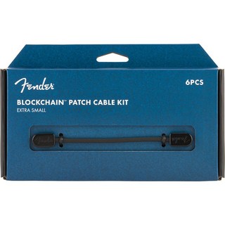 FenderBlockchain Patch Cable Kit (Black/Extra Small) [#0990825102]