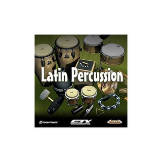 TOONTRACK EZX Latin Percussion [EZdrummer用拡張音源](オンライン納品専用)※代引きはご利用いただけません