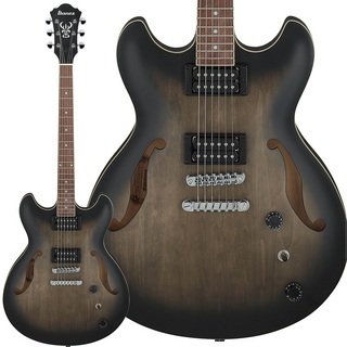 IbanezAS53 Transparent Black Flat セミアコギター 島村楽器オリジナルモデル